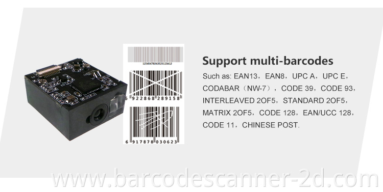 Nice price High Resolution Good Quality Barcode Scanner Module 1d 2d Barcode Scan Module